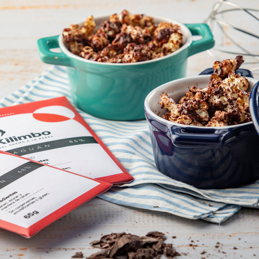 Palomitas de maíz con chocolate