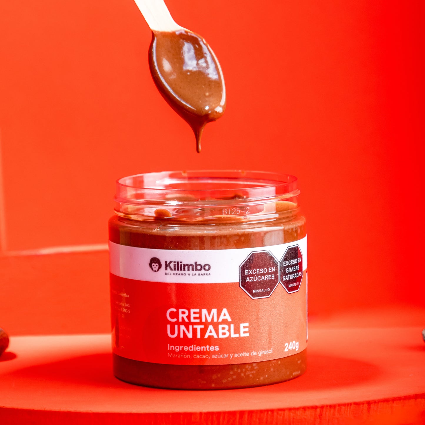 Crema untable de marañón y cacao