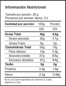 Sierra Nevada 58% - con leche de avena